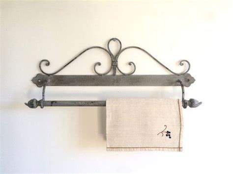 vintage bathroom metallic box for small tawel|Vintage Metal Towel Rack .